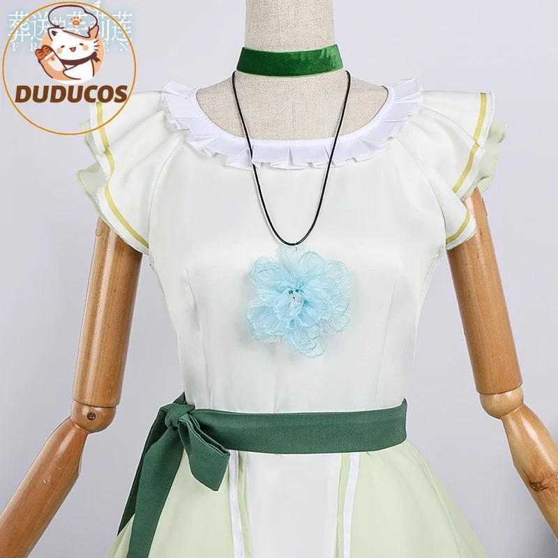 Anime Frieren: Kostum Cosplay Beyond Journey's End Fern Gaun Pembantu Perayaan Festival Musim Semi Wig Wanita Setelan Halloween Lucu