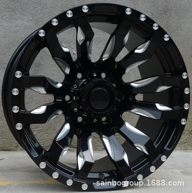 

Подходит для F626158 15-дюймовые, 16 дюймов, 17 дюймов, 18 дюймов, 20 дюймов, 6*139,7 колес из алюминиевого сплава для внедорожников Shengbo