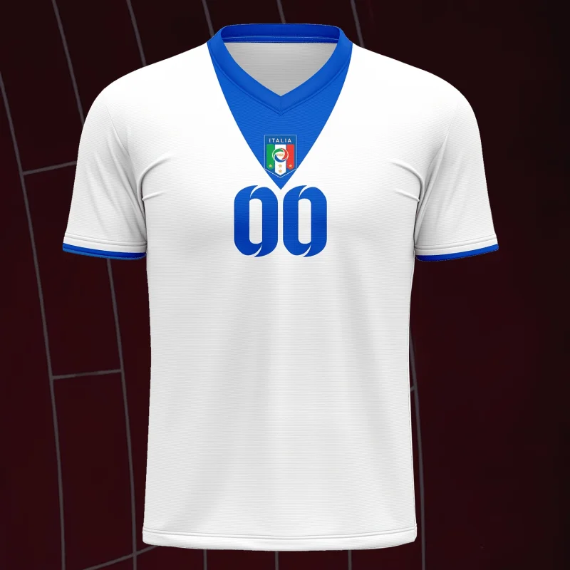 ملابس تدريب كرة القدم المخصصة تي شيرت برقبة على شكل حرف V للبالغين والمراهقين قمصان نادي الفريق المخصصة وملابس رياضية متطابقة للعائلة #2