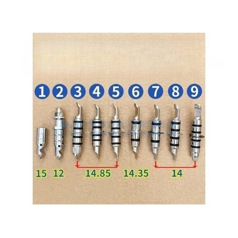 1 قطعة عجلة V3D محاذاة نظام المشبك عكسها حافة مخلب عدة قطر 14 مللي متر أداة إصلاح الإطارات