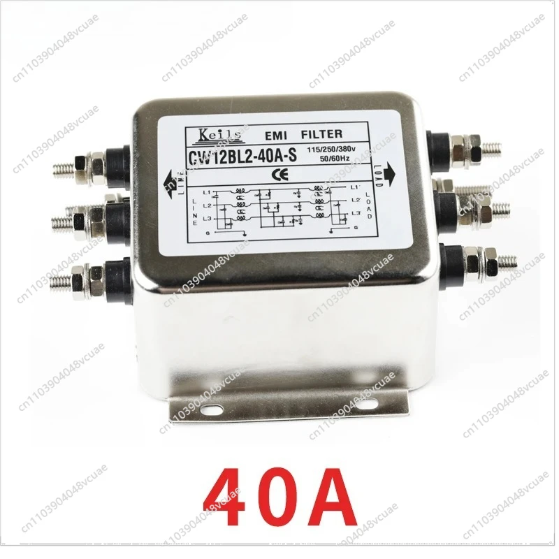

For AC / DC Filter Three-phase Anti-interference EMI Socket Linear Audio Power Purification 380vcw