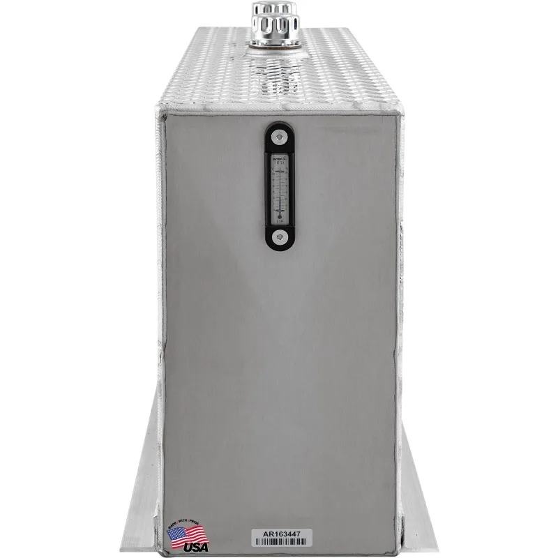 

UR50A 50 Gallon Upright Aluminum Hydraulic Reservoir, Lightweight, With Baffles & Sight Gauge, Hydraulic Tank fo