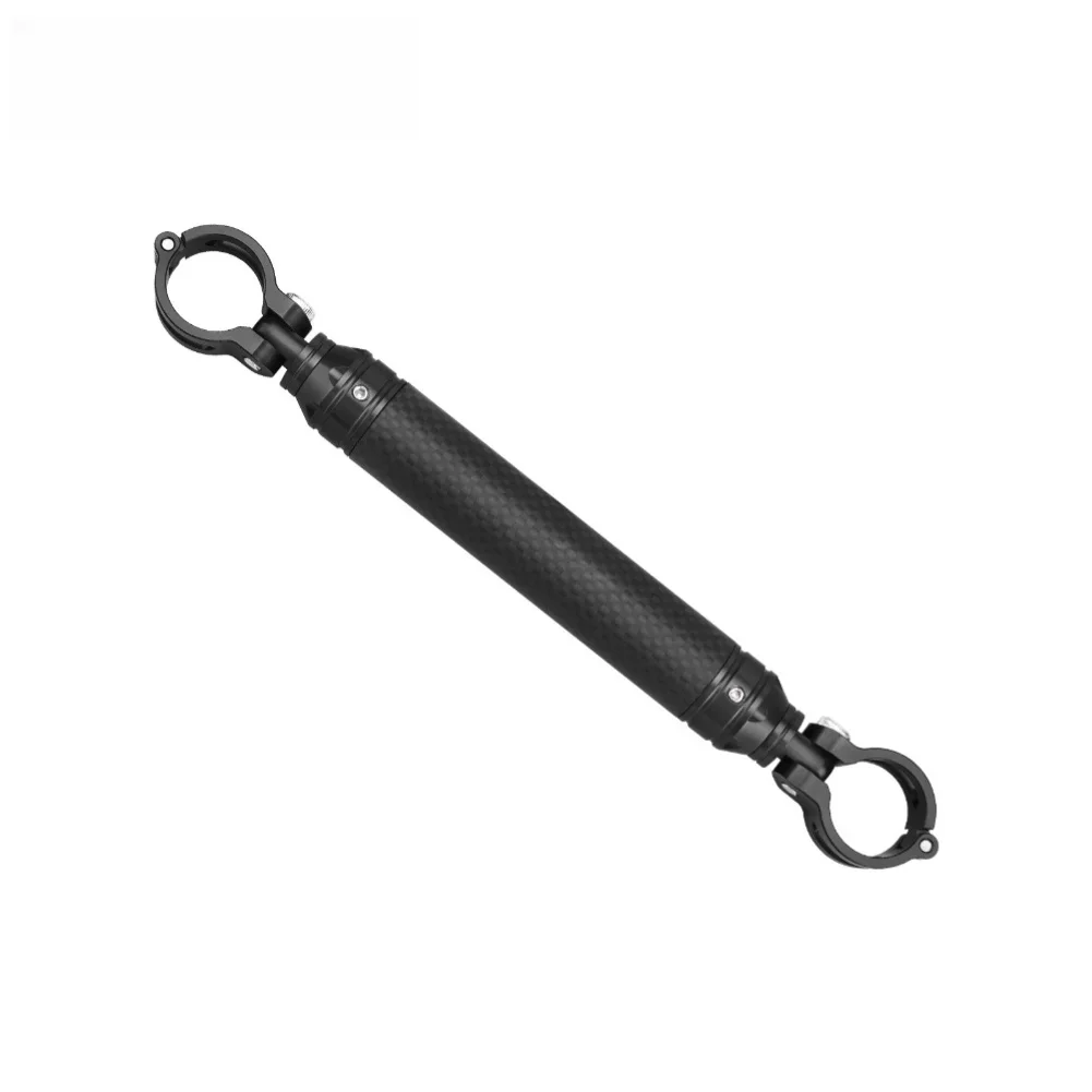 Extension de guidon télescopique en fibre de carbone pour vélos Brompton avec verrouillage sécurisé 