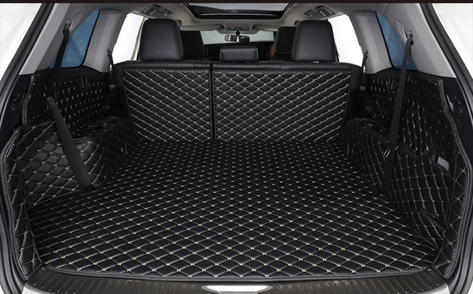 

Full Coverage Custom Car Trunk Mats for Mercedes Benz GLA GLB GLC Coupe 2016-2022 Interior Details Car Accessories Carpet