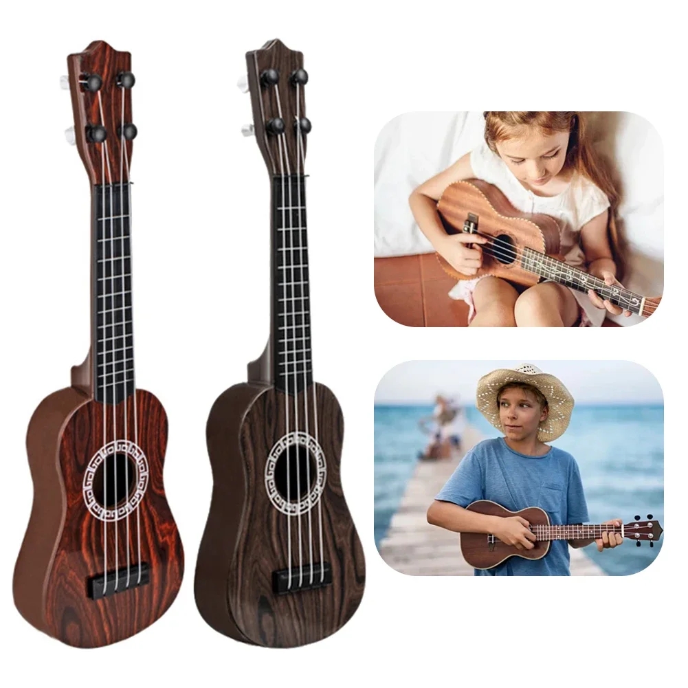 41/25cm dzieci Ukulele gitara dla dzieci może być używany do gry na podstawowych instrumentach z wiosłami symulującymi prezenty świąteczne zabawki muzyczne