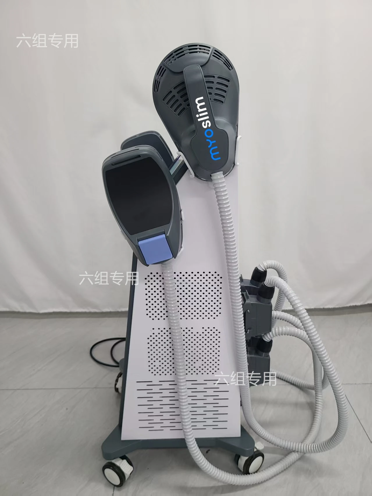 

MYOslim EMS Body Slimming in Sculpt Machine Fat Burning Weight Lose Electromagnetic StimulateSculpting Muscle Fat Removal