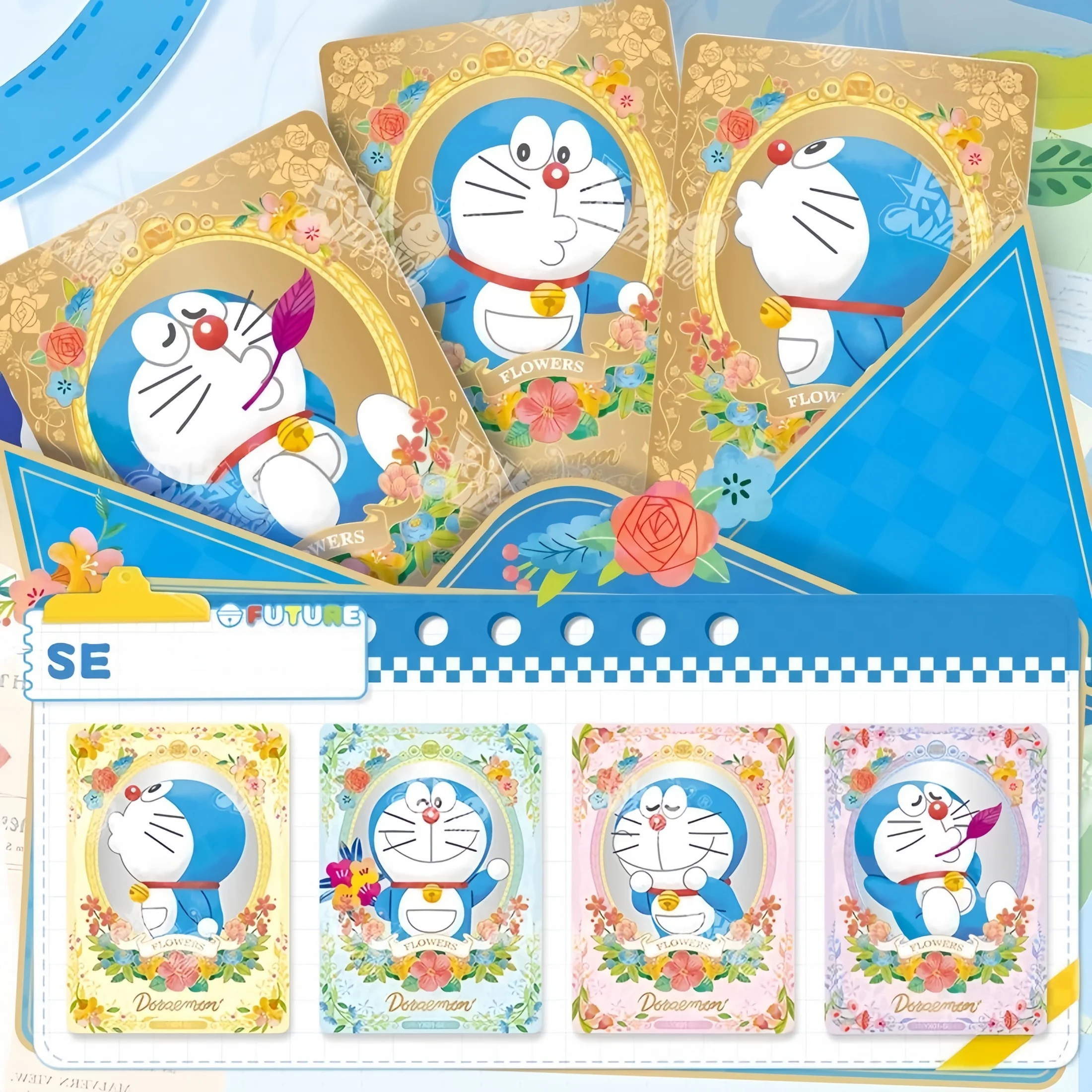 Card Game Doraemon Card Time Adventure Collection Cards Fantasy Pack Official Authentic Anime Merchandise Collectible Cards