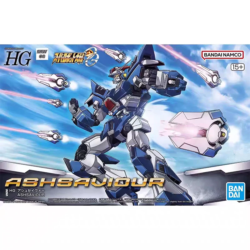 

Bandai Gundam Model Hg 1/144 Super Robot Wars Ashes Savior Assembly Model Kit Gifts Toy Collection for Kids Action Figure Model