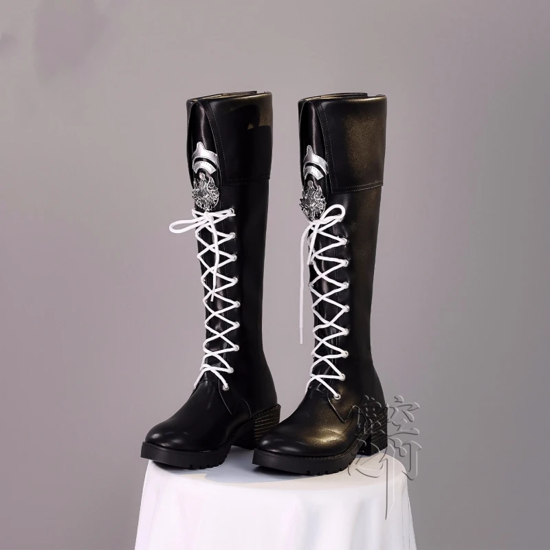lappland-the-decadenza-cosplay-shoes-game-arknights-anime-women-pu-leather-boots-comic-con-party-role-play-game-shoes