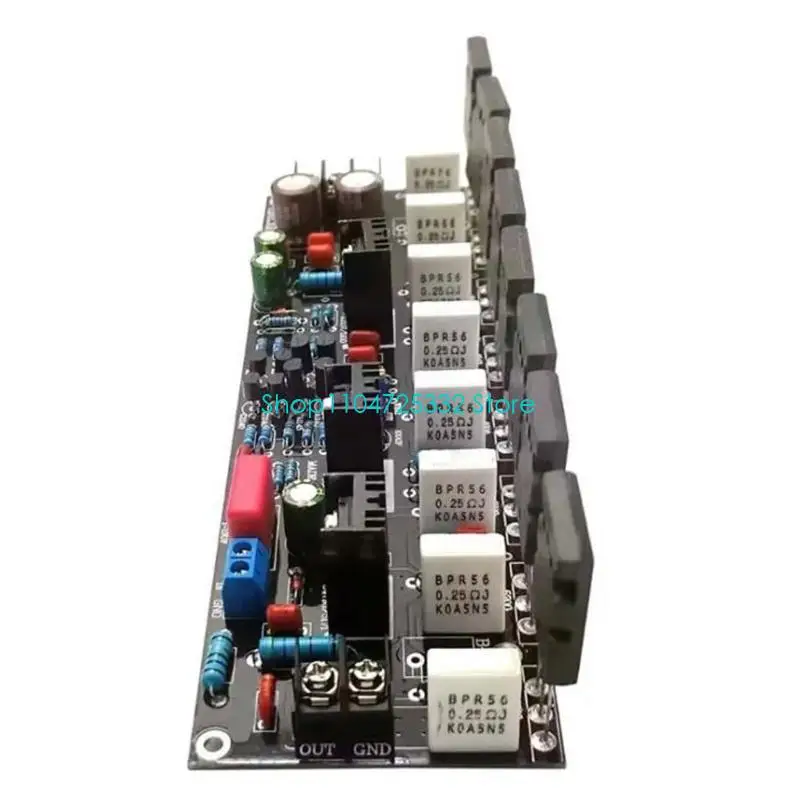 P5EA 고전류 400W 모노 사운드 앰프 이중 차동 설계 열 소산