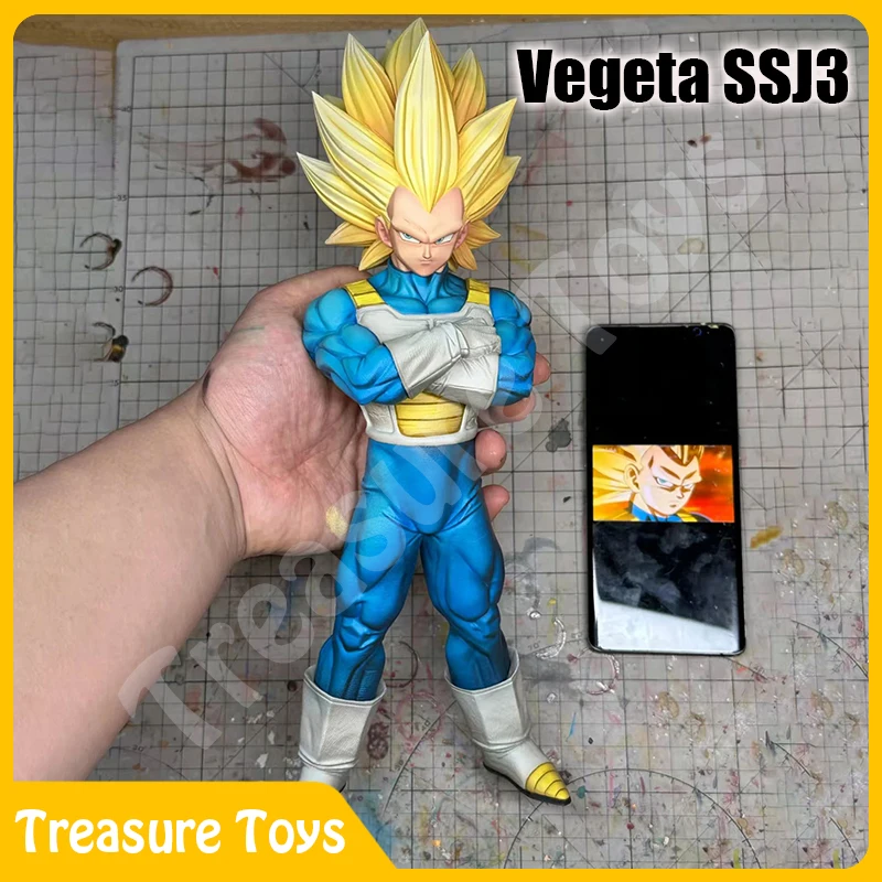 

Dragon Ball Z SSJ3 Vegeta Figure Super Saiyan 3 Vegeta Anime Action Figures GK Statue Collection Model Toys Gift Pre-Order