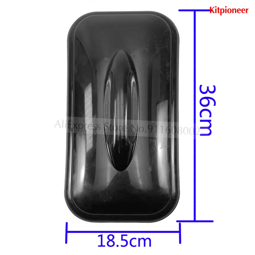 Accesorios de tapas de arco de lujo 2 en 1, cubiertas superiores de plástico para máquinas de helado GS Soft Serve, accesorios de repuesto BJ, longitud 36cm