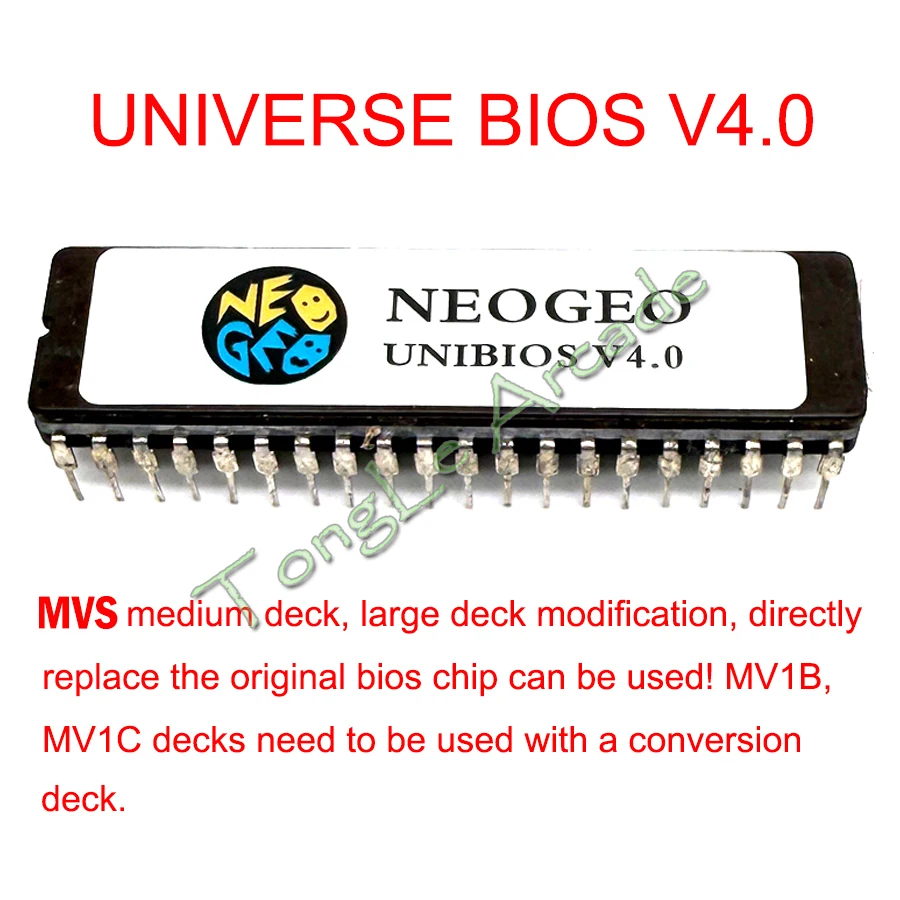 Unibios Version 4.0 NeoGeo AES MVS Used In MV1FZ/A/B/C Arcade Machine Accessories for Game Board Motherboard Chip Parts