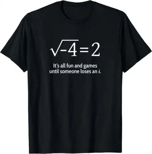 

Someone Loses An i Funny Math Short Sleeve T-Shirt