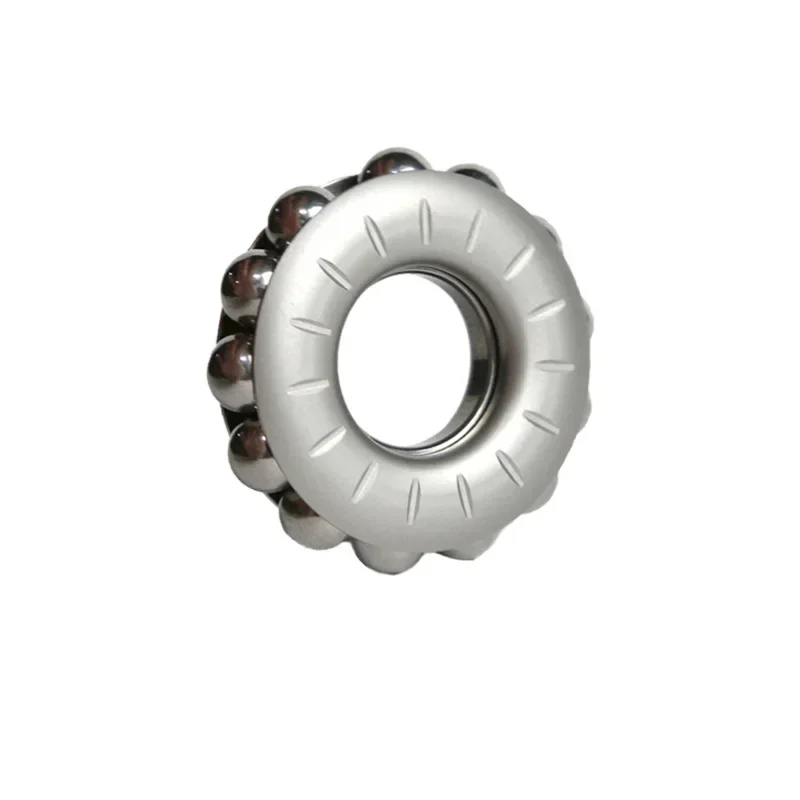 Metal Hand Fidget Spinner Ring Rotating Roller Spinning Top Tip Gyro EDC Relieve Stress Relief Reducing Toy Anti anxiety Adults