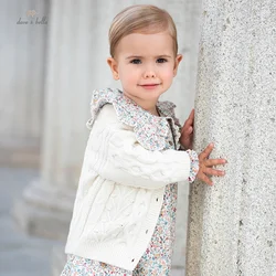 Dave Bella Girl's Dresses Children's Baby Autumn Casual Cotton Princess Floral Cute Gentle Outdoors Party DB3236239