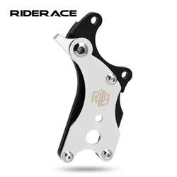 RIDERACE Adapter rowerowy hamulec tarczowy rama MTB V konwerter do montażu hamulców drogowych na tylne koło ciężkie akcesoria do konwersji