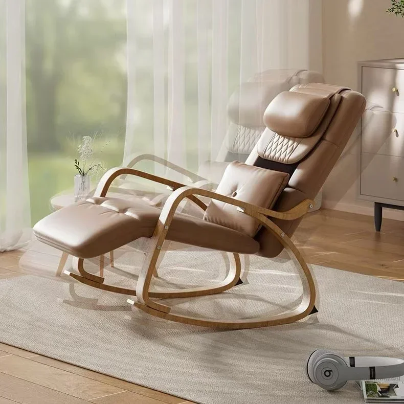 

l Living Room Sofa Office Lunch Break Adjustable Legs Electric Portable Movable Massage Recliner Chair