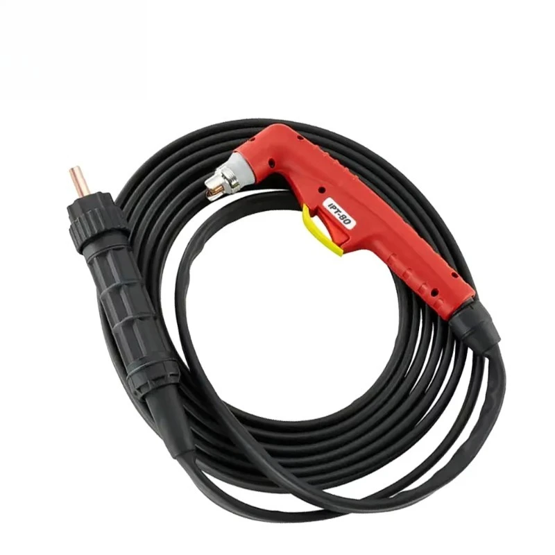 Plasma IPT-80 Welding Torch Air Cooled Cutting  5 Meters IPT80 with Euro Connector