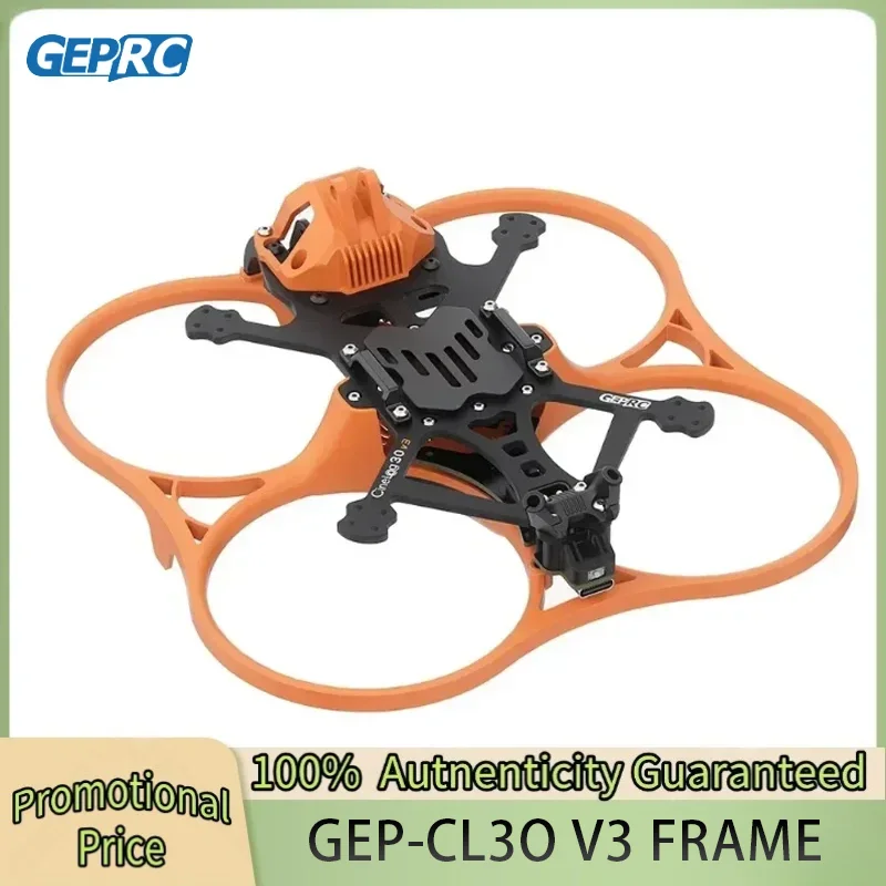 

GEPRC GEP-CL30 V3 O4 PRO 3inch Drone Carbon Fiber Black Orange RC FPV Quadcopter Helicopter Replacement Accessories Parts