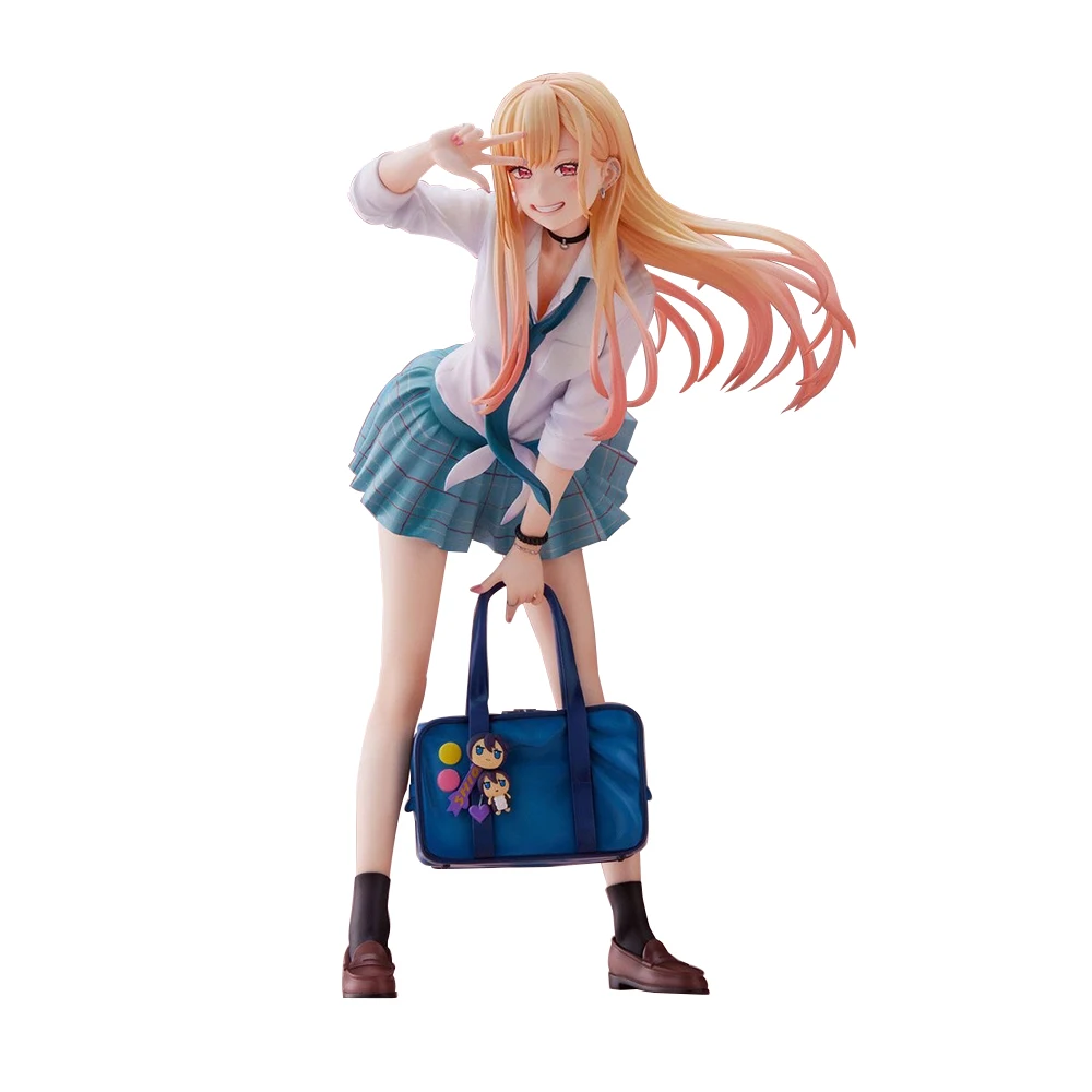 

Anime Marin Kitakawa Figure School Uniform JK Girl action figure Standing model Kitagawa Marin figure Adult Collection toys Gift