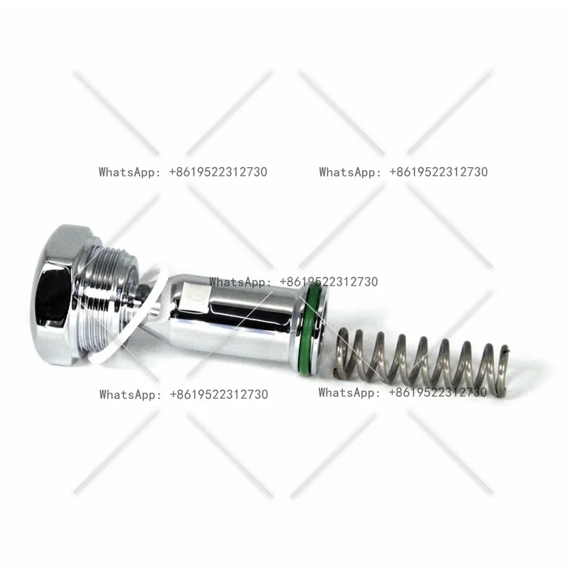 

Valve lever pressure gauge with limited viewership of E61 coffee machine