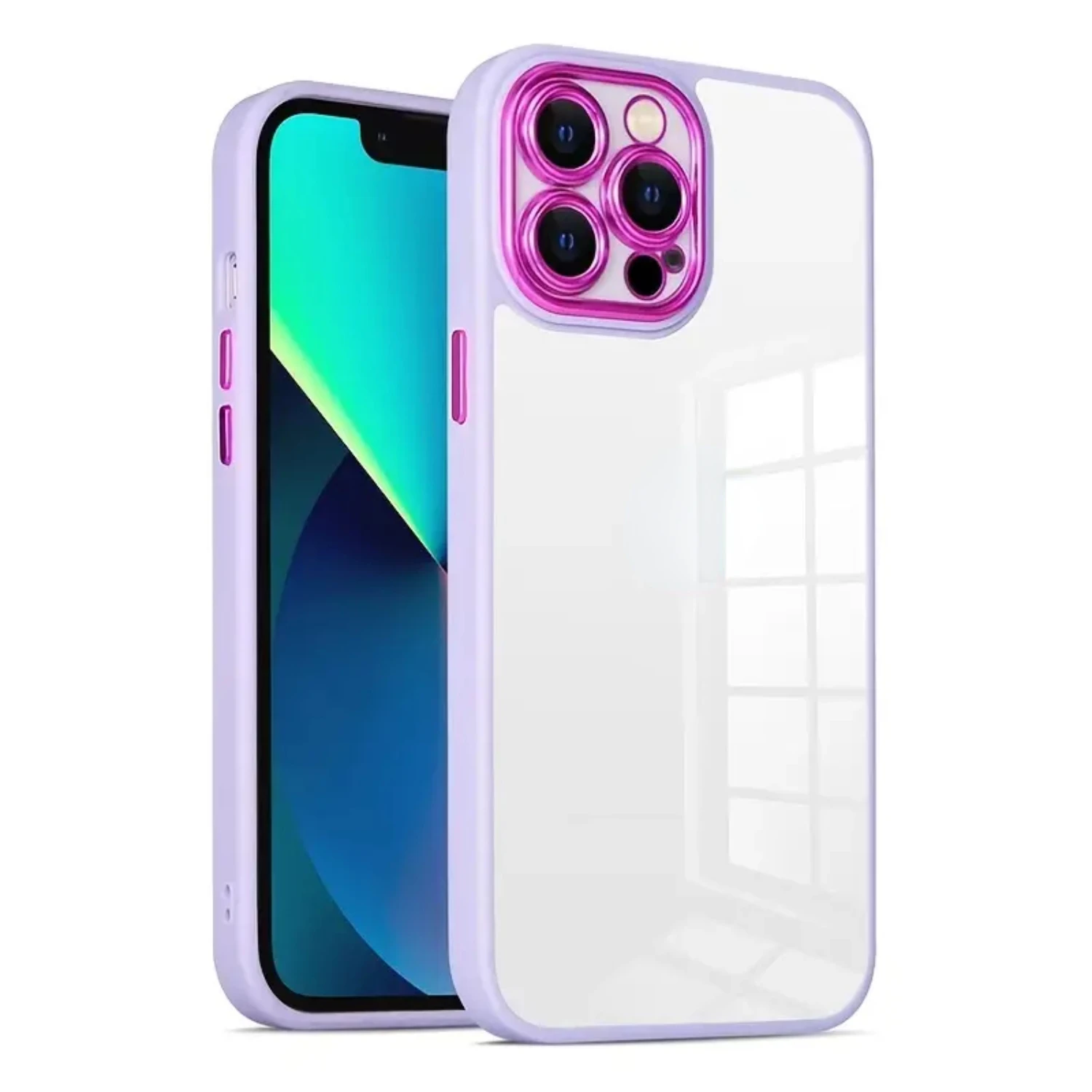 Luxurious Shockproof Electroplated Lens Cover iPhone Case - Premium Protection for iPhone 11/11Pro/11ProMax, iPhone 12/12Mini/12