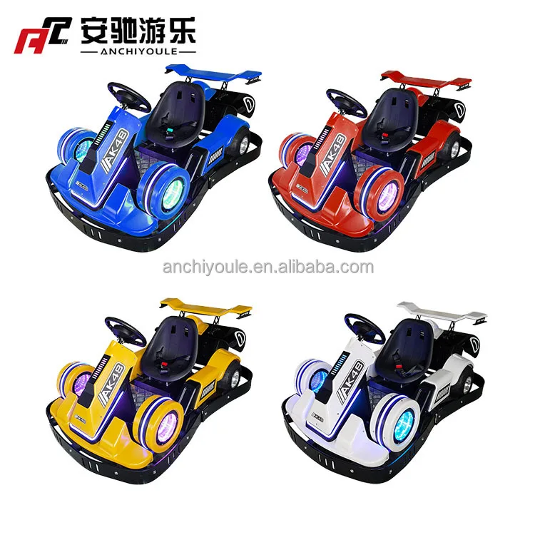 2024 electric go kart Crazy Kart For Adults & Kids Drift Go Cart High quality karting car amusement park equipment