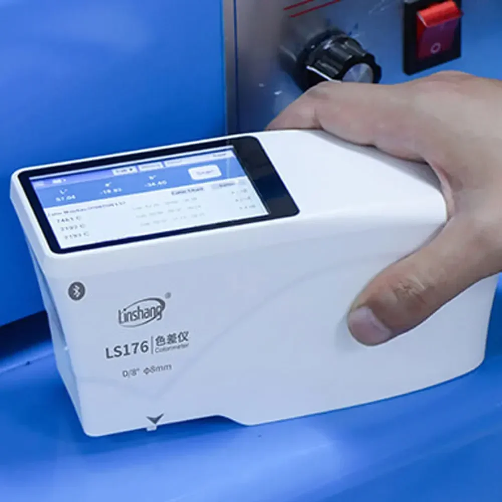 LS176 Colour Spectrophotometer Colorimeter with 400~700nm Colorimeters Spectral Reflectance Curve Whiteness Yellowness
