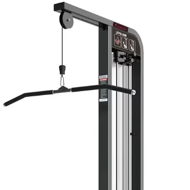 

Commercial Gym Pin Load Selection Machine Lat Pulldown Seated Equipment with Adjustable Function for Chest and Arms Training