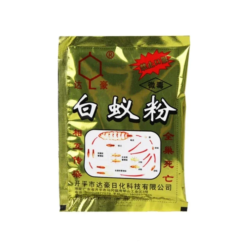 1pcs Powder Termite Killer Insecticide Pest Control Insect Trap Kitchen Restaurant Pest Control Garden Baits Lures Repellent