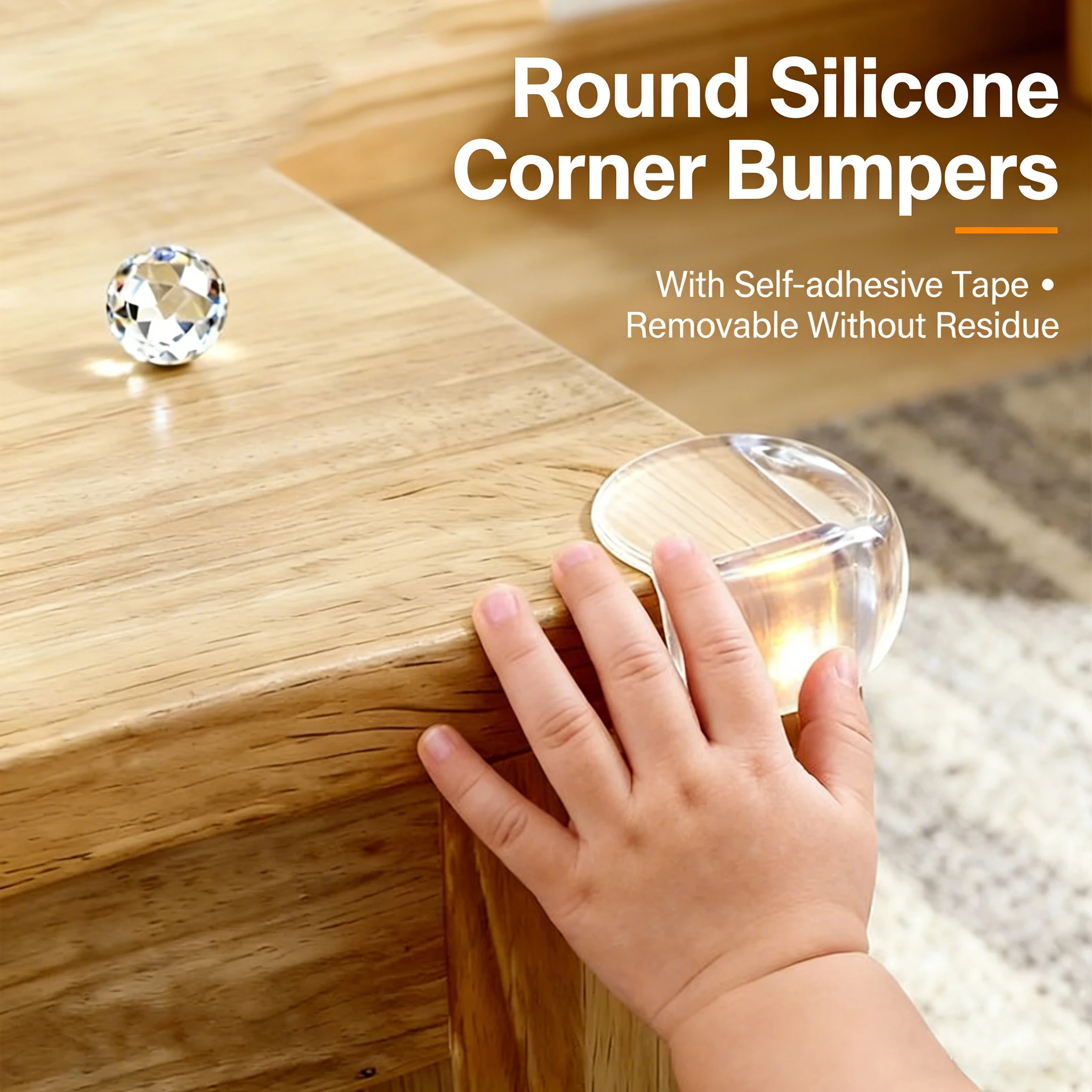4Pcs/10PCS Baby Safety Silicone Protector Table Corner Edge Protection Cover 2026 New Children Anticollision Edge Guards