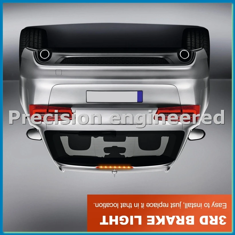 for A6 S6 C6 2005-2011 3Rd Third Brake Light LED Stop Lamp Assembly 4F9945097-ABWO