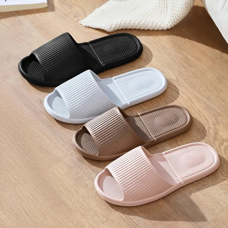 Summer Women Foldable Travel Slippers Portable Travel Anti Slip Men Beach Shoes Travel Hotel Bath Use Slide Slippers