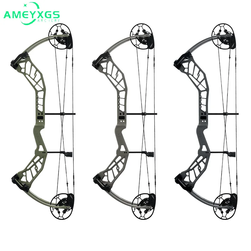 Archery Compound Bow 40-70lbs Adjustable 343fps Let-off 75/80/85% Axle-axle 31'' Aluminum Alloy For Hunting Shooting Accessories