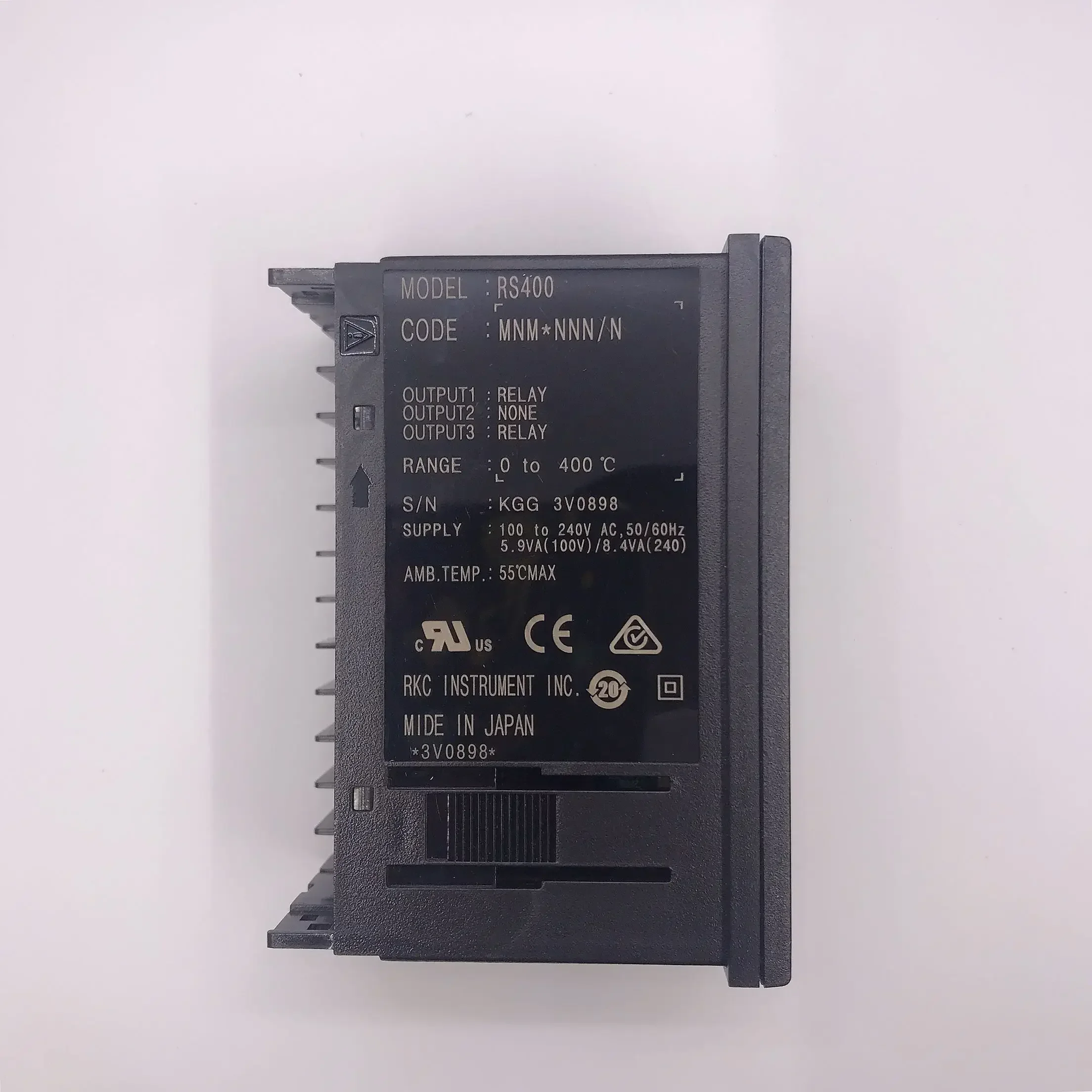 متحكم في درجة الحرارة، مقياس التحكم في درجة الحرارة RS400 MNM * NNN/N 0-400 درجة جديد