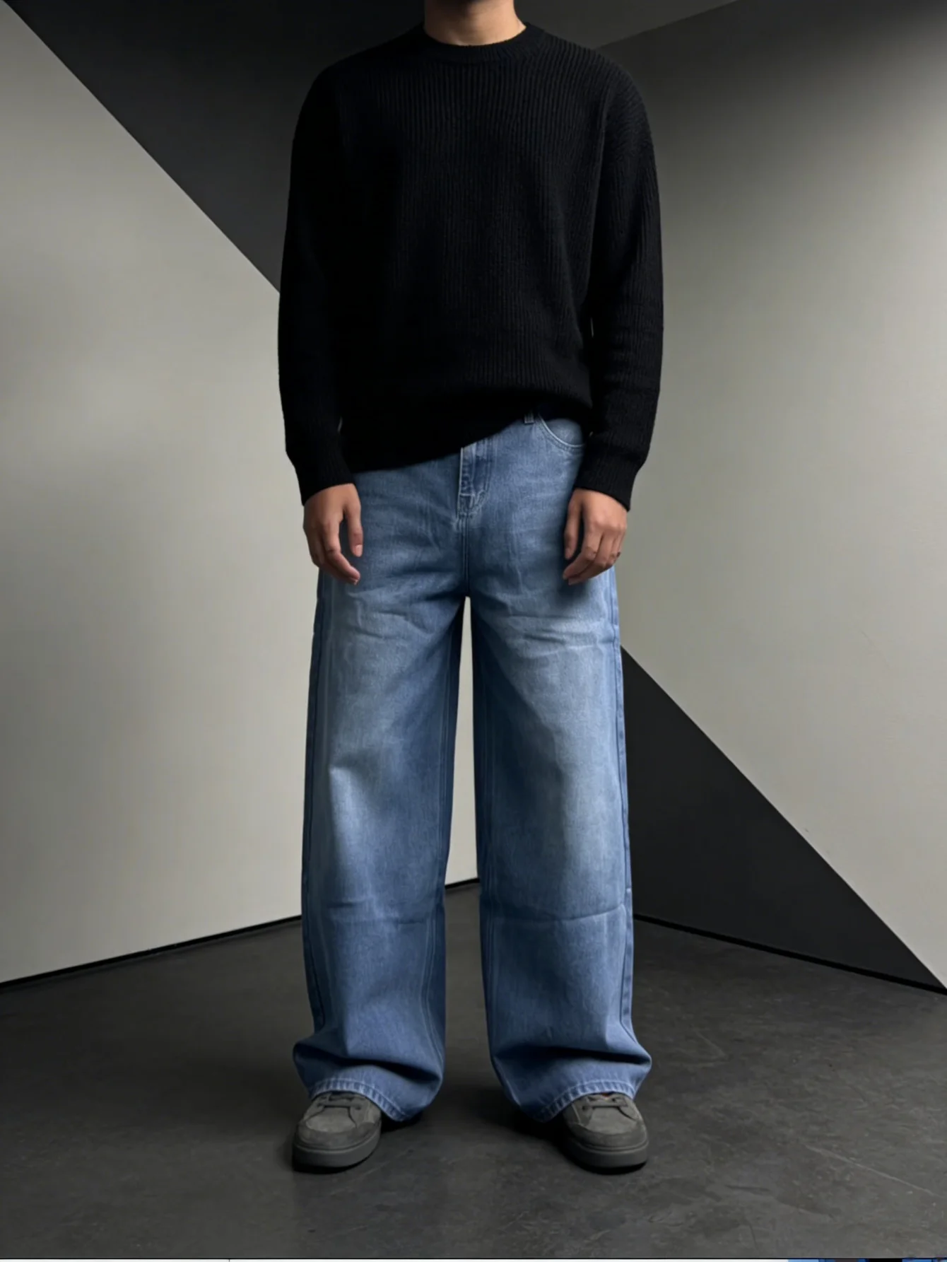 

Men's Wide-leg Jeans Top Gift Choice No Accessories Included