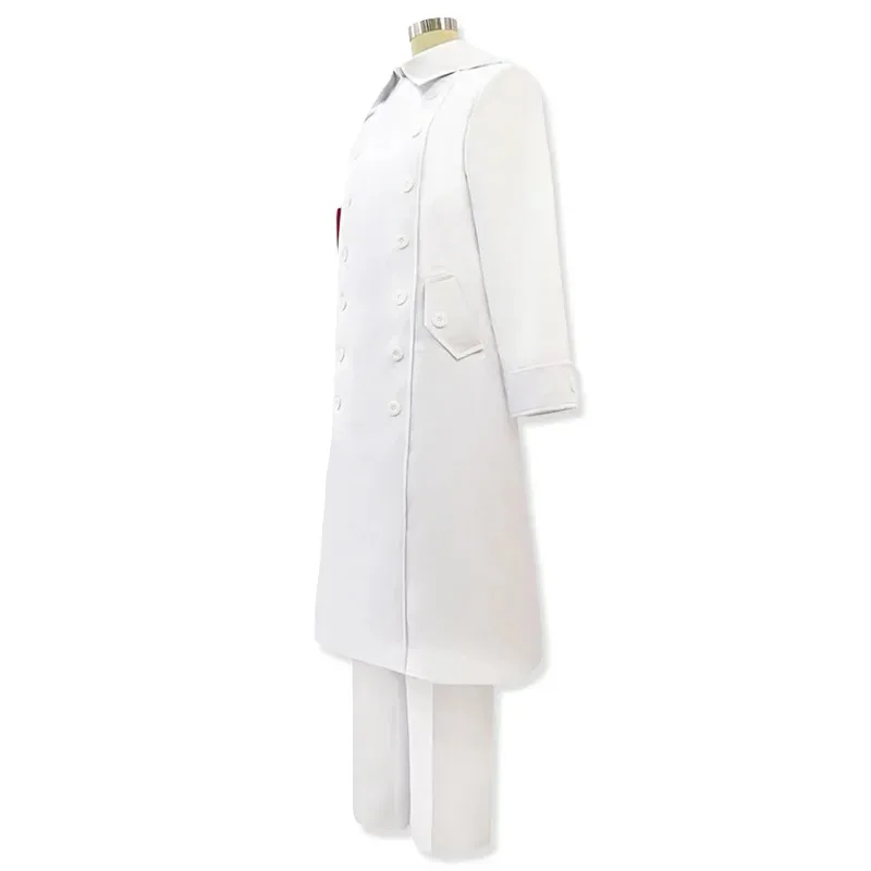 Tokyo Revengers Anime Cosplay Costume Set with Wigs Seishu Inui Kokunoi Hajime White Uniform Black Dragons Halloween Party