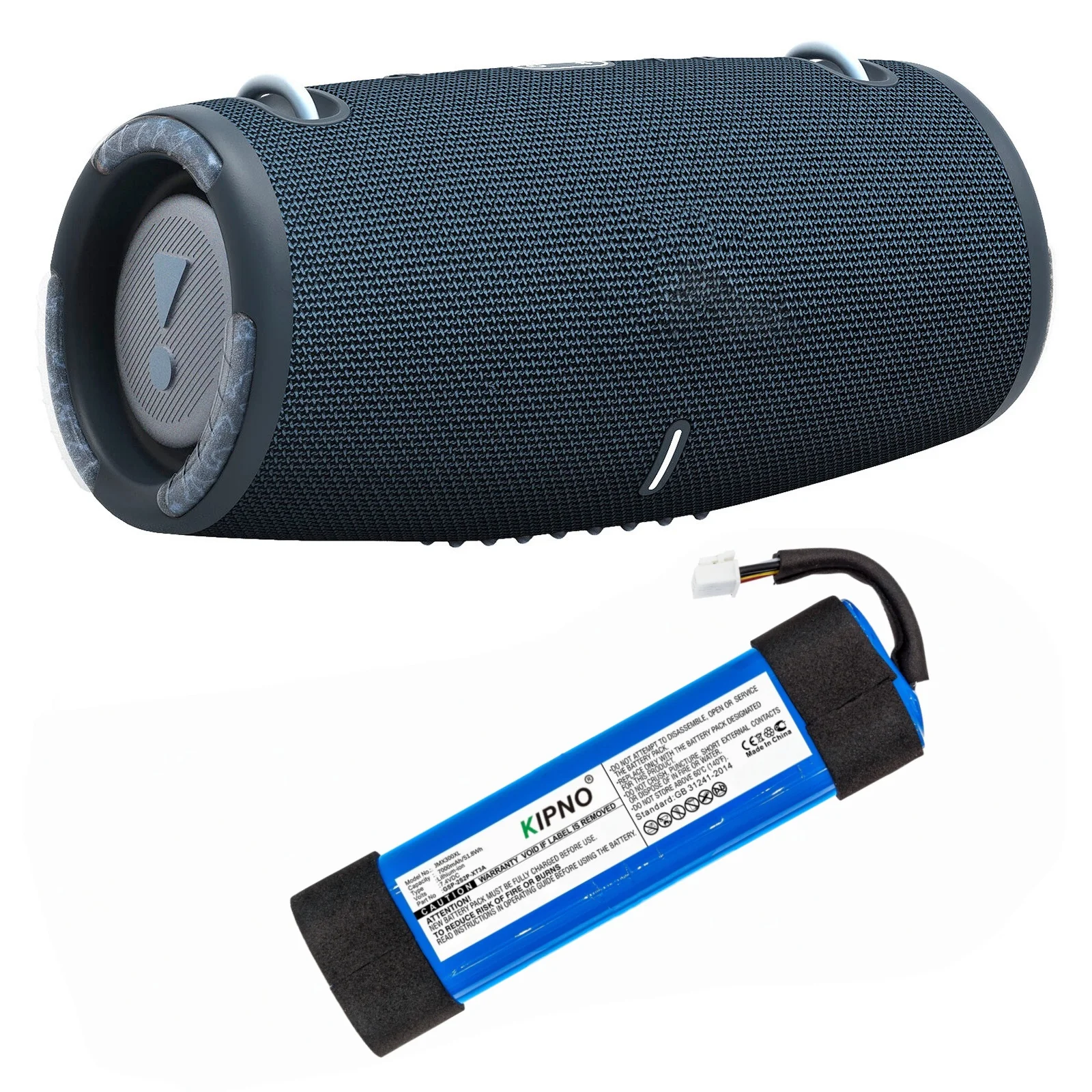 KIPNO Speaker Battery 7.4V/ 7000mAh GSP-2S2P-XT3A for JBL Xtreme 3