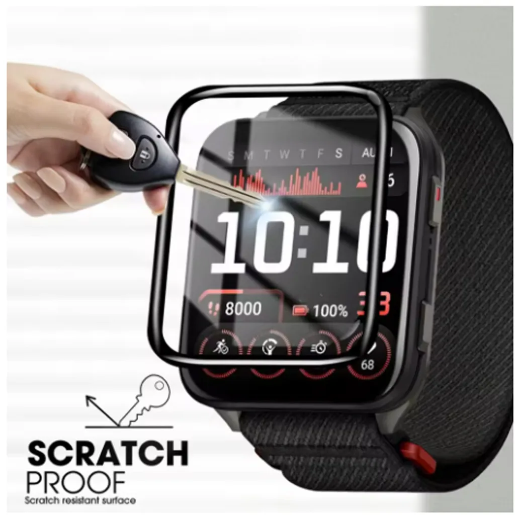 Soft TPU Film and PMMA Screen Protector For Garmin Venu X1 Tempered Glass Anti-scratch Protective