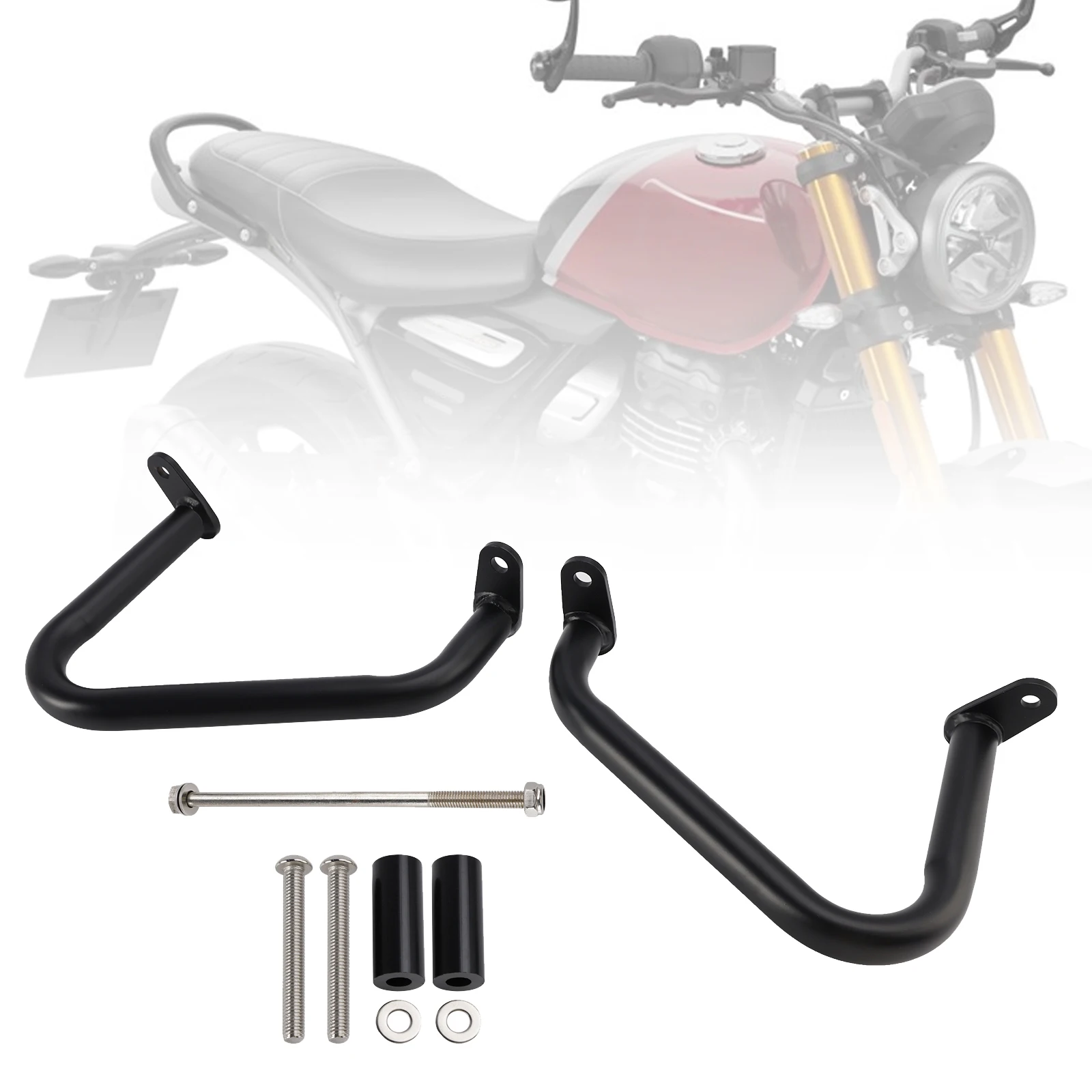

Engine Guard Frame Anti-Crash Bumper Protector for Speed Scrambler 400X 2024-2025