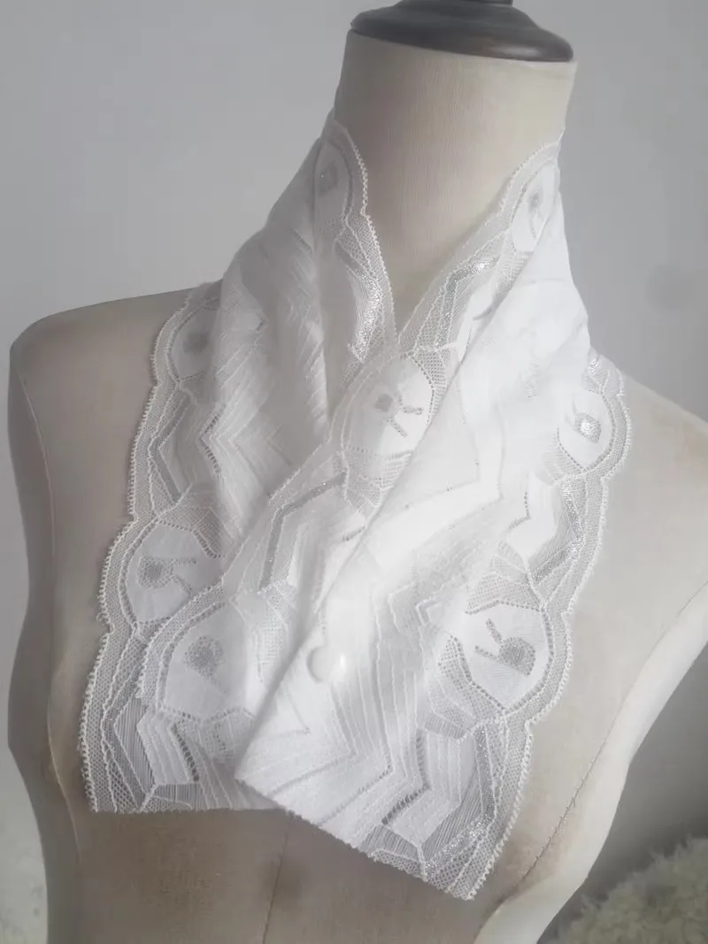 

1 шт. кружевной воротник-накладка для интерьера, кружевной аксессуар, декоративный воротник, омолаживающий образ, декоративный воротник для создания молодого образа.