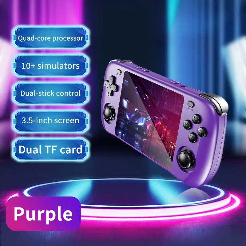 H36S A133P Retro konsola do gier Viedo 3,5-calowy ekran IPS retro do PSP arcade do przenośnej konsoli do gier GBA GodofWar