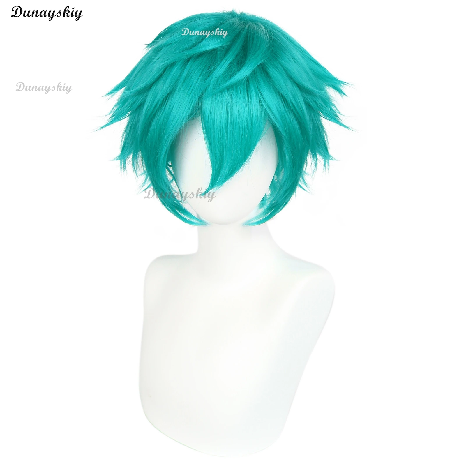 K-pop bebê cosplay demônio caçador saja menino grupo y2k peruca chapéu  jiraike resistente ao calor dia das bruxas curto azul verde cabelo cos  outfit / Fantasias de cosplay, image size:1600x1600