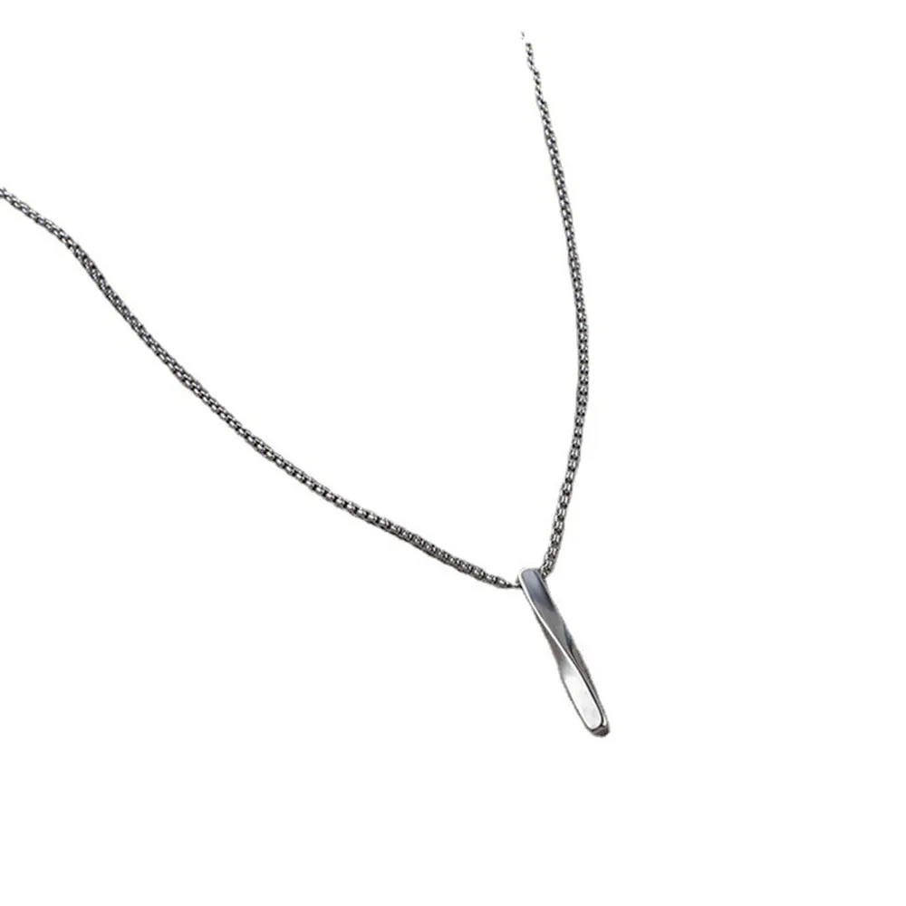 Fashion New Men 3D Vertical Necklace Hot Classic Pendant Stainless Steel CubanNecklace Temperament Cool Pendant Men Jewelry Gift - Image 6