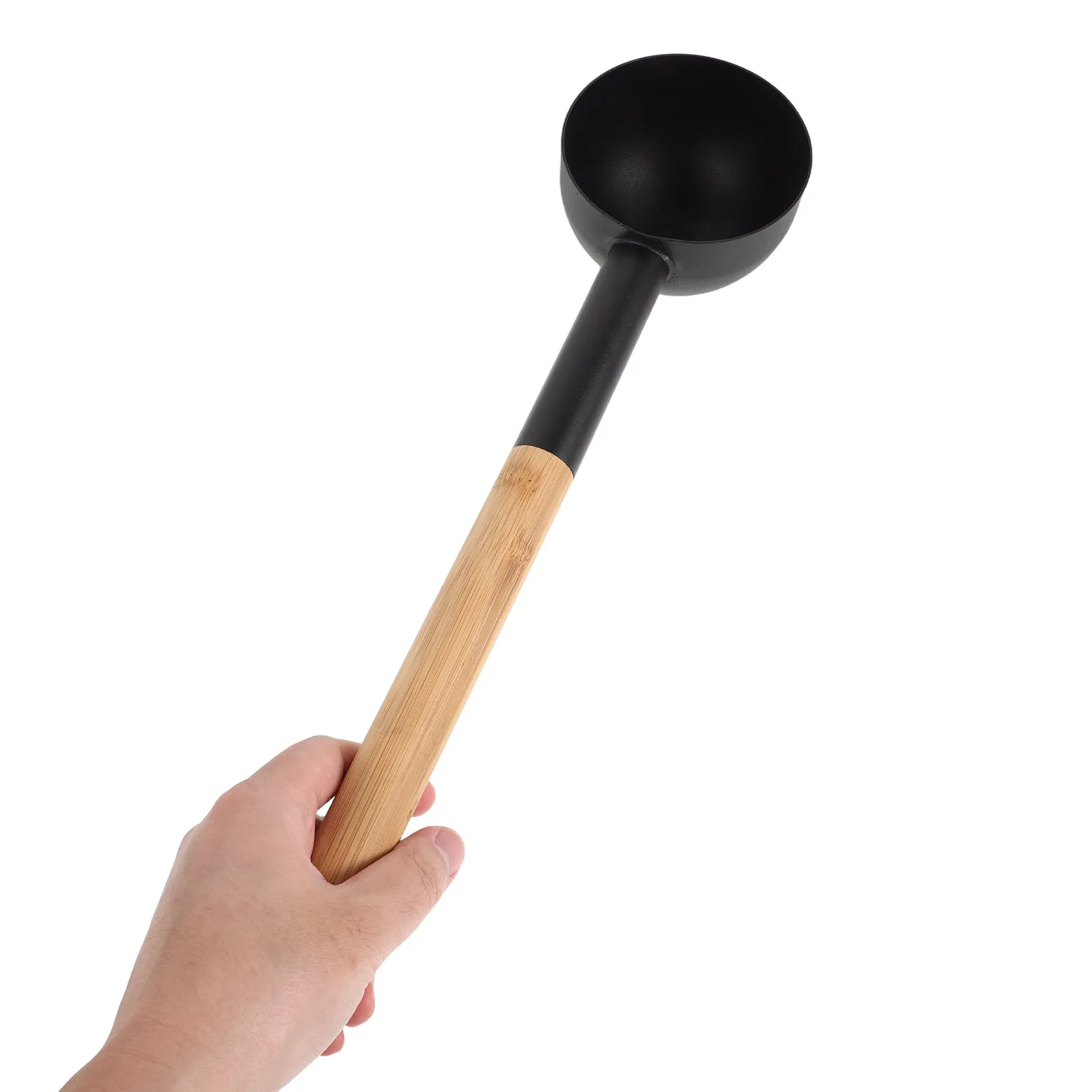 sauna-water-ladle-17-inch-long-handle-wooden-grip-non-slip-lightweight-scoop-bath-salt-bath-water-dipper-steam-room-sauna