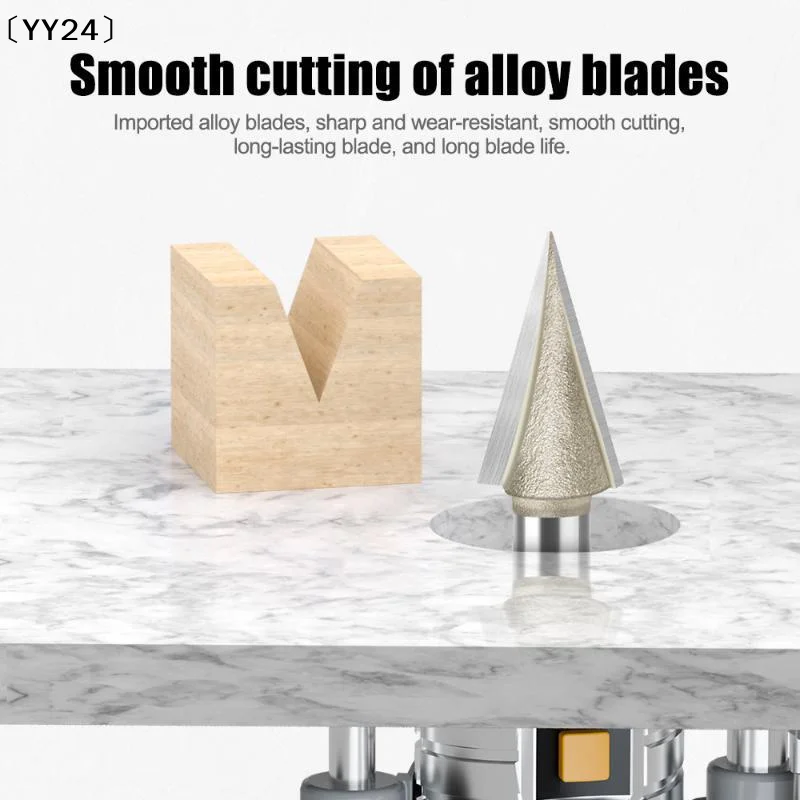 6mm 1/4 Inch Shank 30 Degree V Groove Router Bit Woodworking Carving Milling Cutter For Trimmer Engraving Machine〔YY24〕