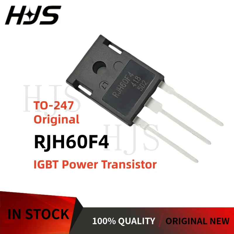 

5-10-20PCS Original 100% New RJH60F4 600V/60A TO-247 IGBT Power Transistor for Motor control