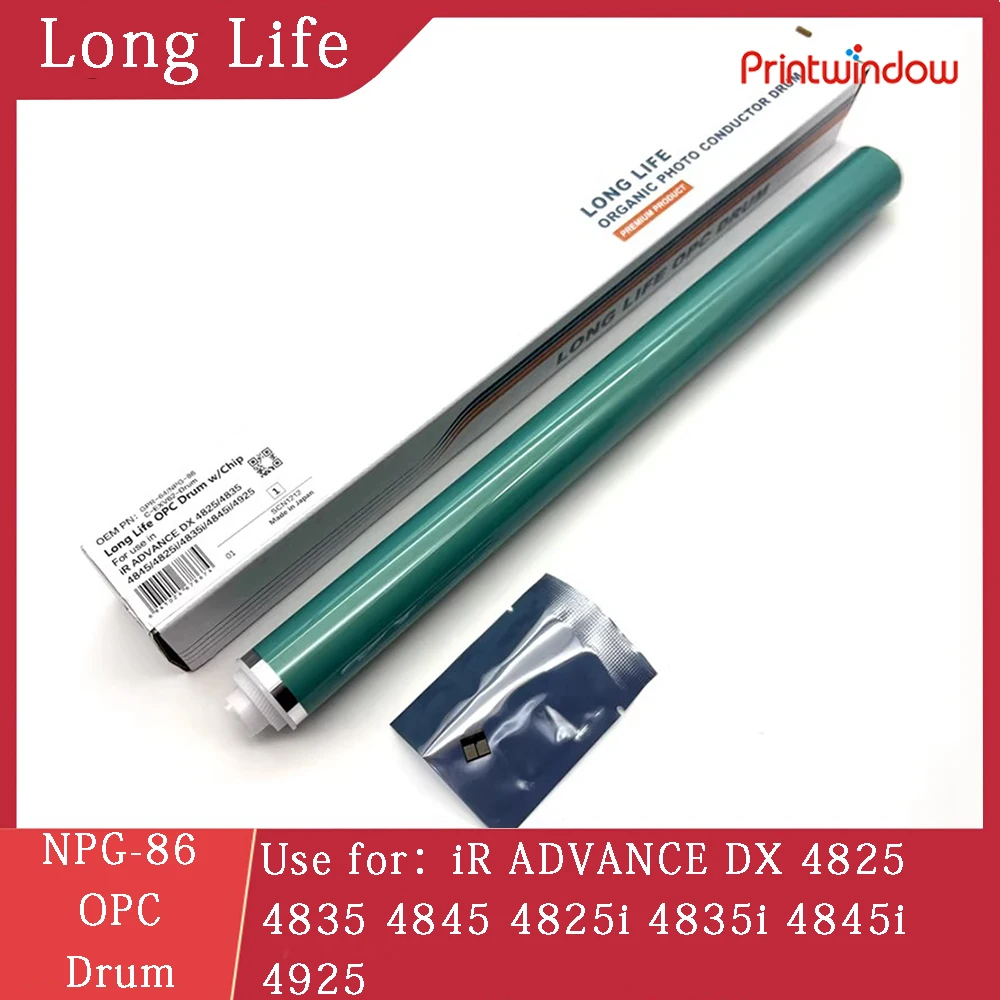 NPG-86 CET101109 Long Life CET OPC Drum With Chip for Canon iR ADVANCE DX 4825 4835 4845 4825i 4835i 4845i 4925 GPR-64 C-EXV62