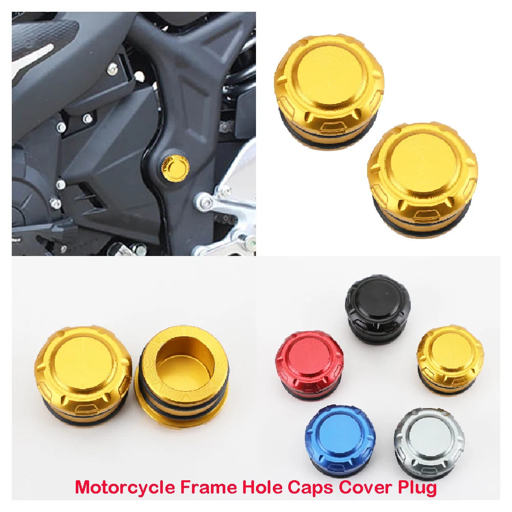 Fits for Yamaha YZF R3 ABS R25 YZF-R3 YZF-R25 2018 2019 2020 2021 2022 2023 Motorcycle Frame Hole Caps Plug Decorative Cover Set